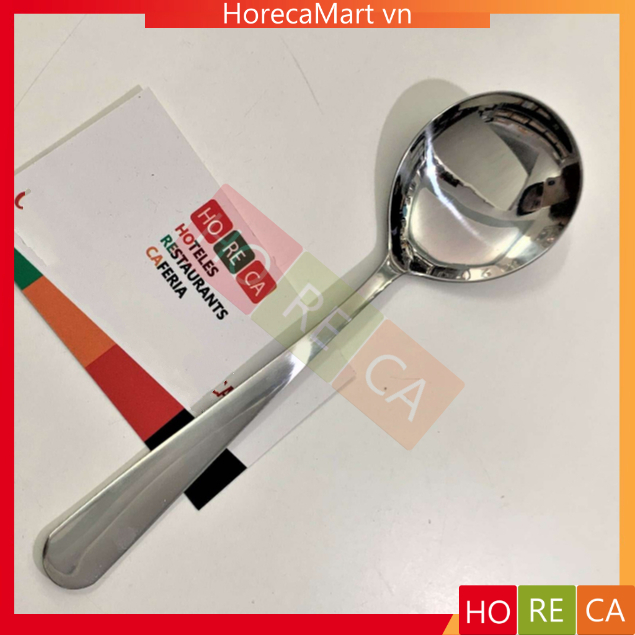 Muỗng (thìa) ăn soup, ăn phở, cơm RH Stainless steel, kiểu dáng miệng ...