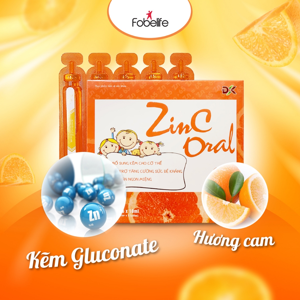 Dung Dịch Zinc Fobe Oral Bổ Sung Kẽm, Giúp Ăn Ngủ Ngon, Tăng Cường Đề Kháng Cho Trẻ N1