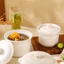 Thố Sứ, Hũ Sứ Chưng Yến, Đựng Soup, Bát Có Nắp HUSU001