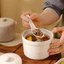 Thố Sứ, Hũ Sứ Chưng Yến, Đựng Soup, Bát Có Nắp HUSU001
