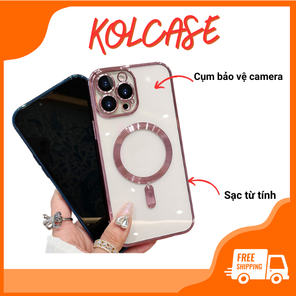 [IPHONE 16] Ốp Điện Thoại P42 KOLEAD Silicon case ốp lưng Dẻo Tráng Gương Sang Trọng dành cho IP 14 15 16 Pro Promax