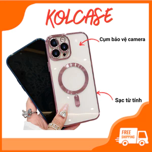 Ốp Điện Thoại P42 KOLEAD Silicon case ốp lưng Dẻo Tráng Gương Sang Trọng dành cho IP 14 15 16 Pro Promax