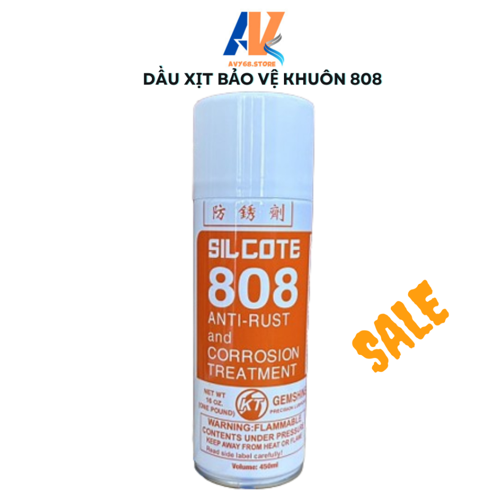 [ 5 Chai ] Dầu chống rỉ sét bảo vệ khuôn SILCOTE 808 | Shopee Việt Nam