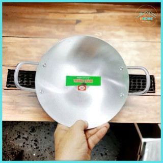 [Kho Sỉ] Combo 3 chảo nhôm (22cm, 24cm, 28cm) chảo cao cấp chiên xào đồ ăn - HùngHome