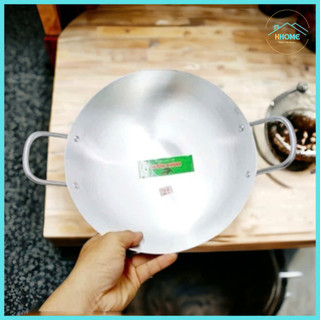 [Kho Sỉ] Combo 3 chảo nhôm (22cm, 24cm, 28cm) chảo cao cấp chiên xào đồ ăn - HùngHome