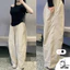Quần nữ cạp cao ống rộng DuyLinh quần dài nữ dù gió parachute phong cách trẻ trung vải mềm mại QD02