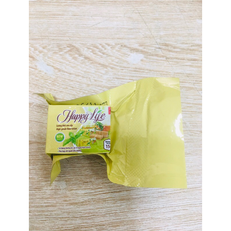 Lương khô Happy life mini 180g ăn kiêng tiểu đường(12 viên)