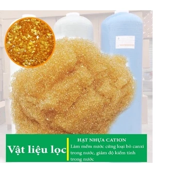(1L = 800g) Hạt Cation resin làm mềm nước (Hạt nhựa Extrepure)