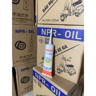 Nhớt láp xe ga - Nhớt hộp số - Dầu láp chuyên dụng hàng chính hãng NPR JAPAN 120ML