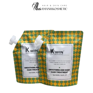 Kem Ủ Hấp Tóc K.win Black Professional 500ml Phục Hồi Chuyên Sâu, Hư Tổn, Chẻ Ngọn, Mềm Mượt