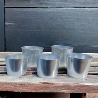 Combo 5/10 Ly đá NHÔM , ly làm đá nhôm bỏ tủ lạnh đủ size từ 8cm đến 12 cm - Hùng Home