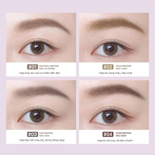 [Y285] Mascara lông mày JUDYDOLL - Tự nhiên, chống nước, bền màu