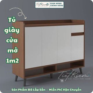 Tủ giày cửa mở dài 1m2 Nội Thất Tiết Kiệm TG08899