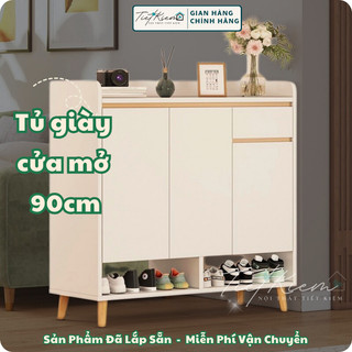 Tủ giày cửa mở dài 1m2 Nội Thất Tiết Kiệm TG08899