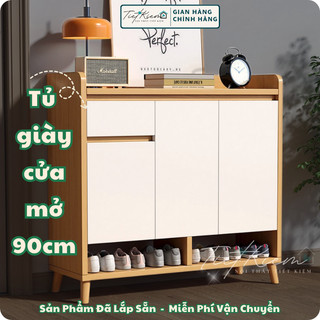 Tủ giày cửa mở dài 1m2 Nội Thất Tiết Kiệm TG08899
