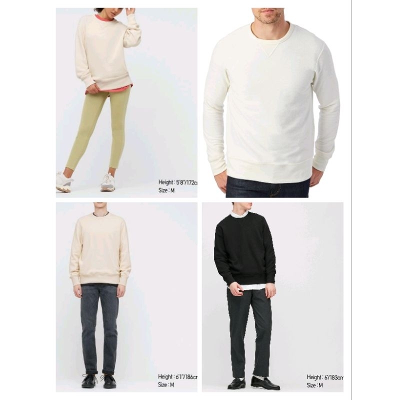 (BomoHouse) Áo sweater nỉ da cá tay dài Unii* unisex bigsize - dư xịn