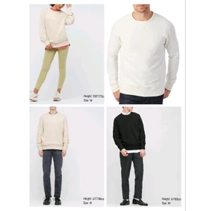 Áo sweater nỉ da cá tay dài Unii* unisex bigsize - dư xịn