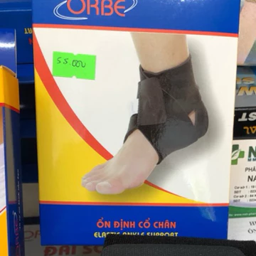 BĂNG THUN ĐAI QUẤN BÓ HỖ TRỢ ỔN ĐỊNH CỔ CHÂN ORBE SIZE S M L XL, Băng thun quấn cổ chân Orbe