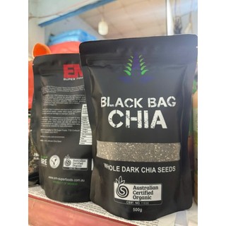 Hạt Chia Đen Nhập Khẩu Úc BLACK BAG CHIA Túi 500G |Kim An Minh Food
