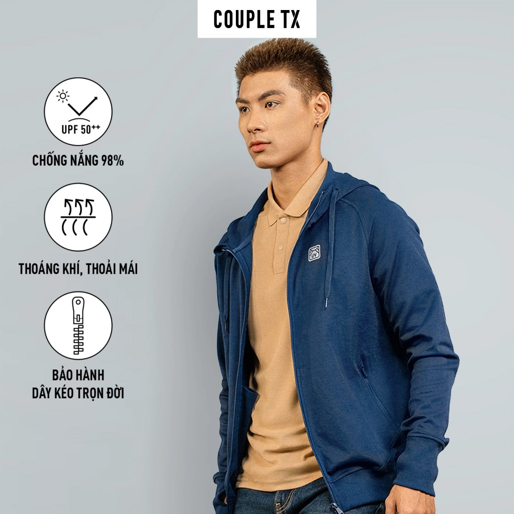 Ảnh Áo Khoác Chống Nắng UV Nam Couple TX Thun Xược Helios MOK 1045 - 1054 - 1055 4
