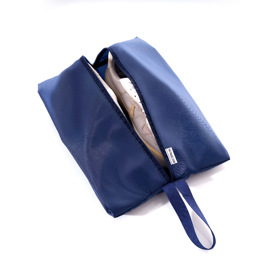 Ảnh Túi đựng giày MIAvn The Travel Star Compact Shoe Bag S Navy Du Lịch Tiện Lợi 1
