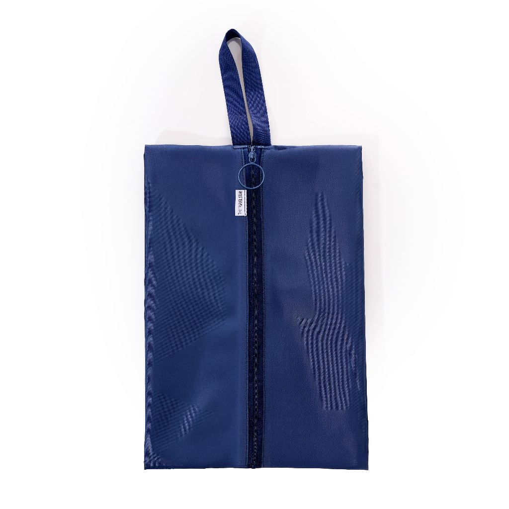 Ảnh Túi đựng giày MIAvn The Travel Star Compact Shoe Bag S Navy Du Lịch Tiện Lợi 3
