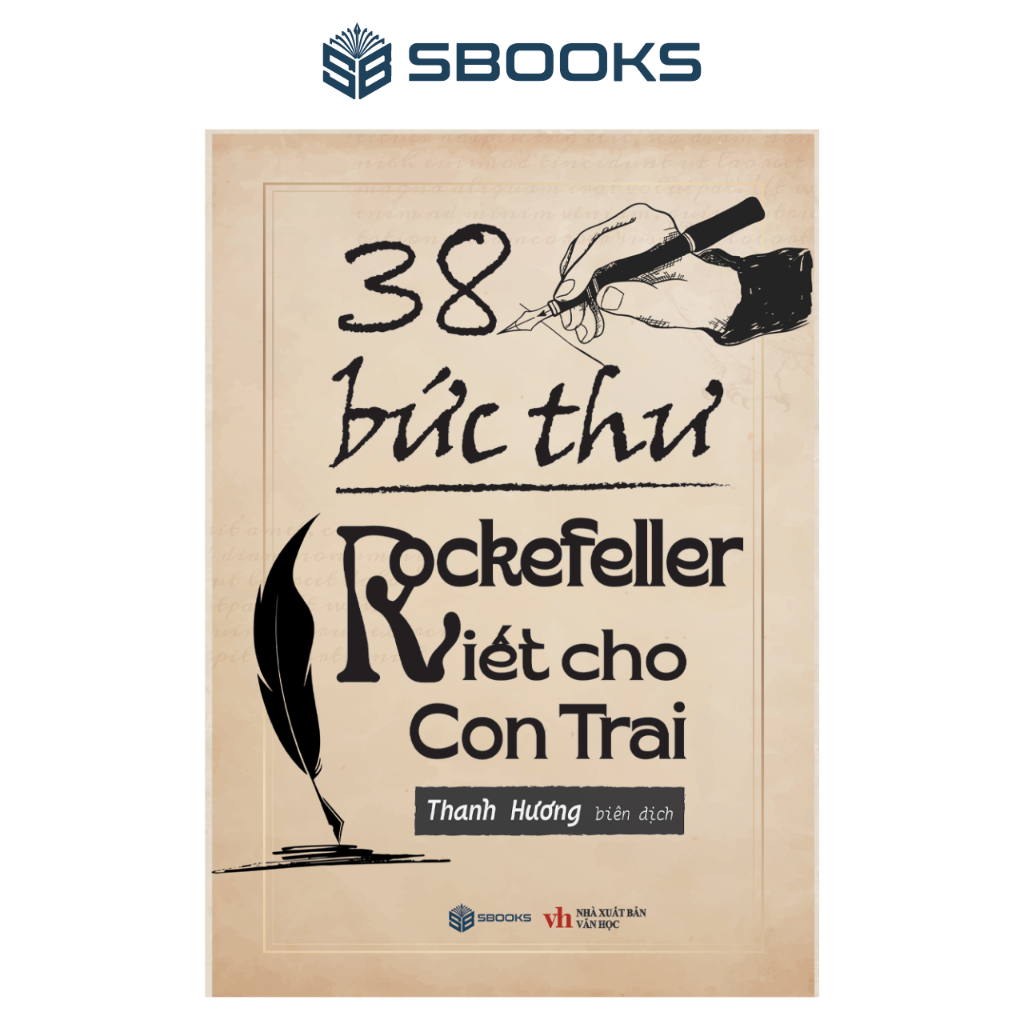 Sách - 38 Bức Thư Rockefeller Viết Cho Con Trai + Mật Mã Thành Công - SBOOKS
