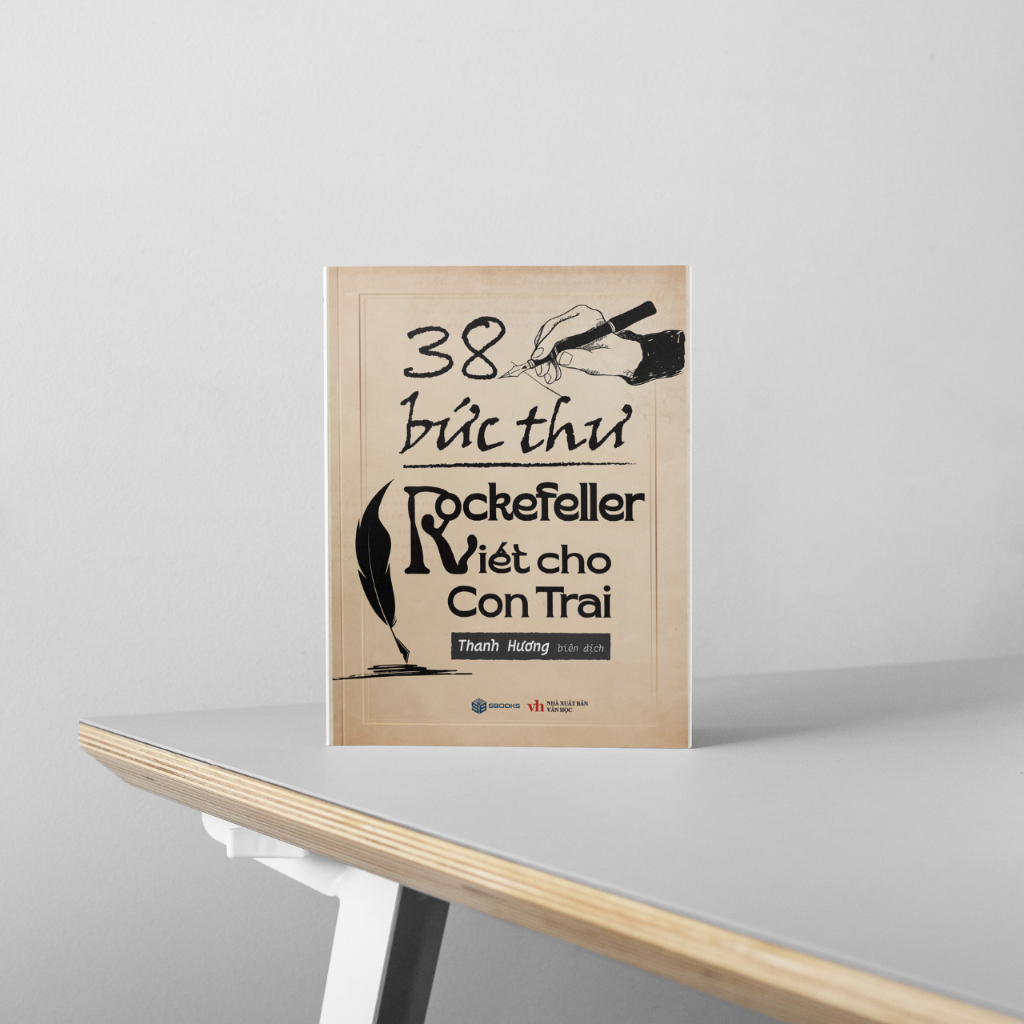 Sách - 38 Bức Thư Rockefeller Viết Cho Con Trai + Mật Mã Thành Công - SBOOKS