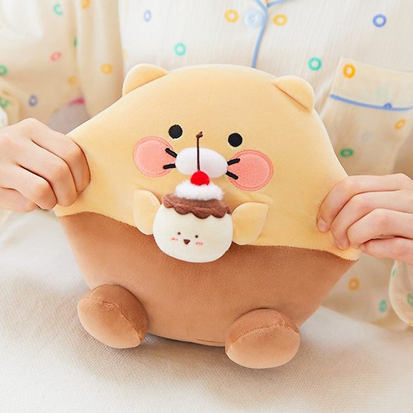 Ảnh Thú nhồi bông Chubby Little Ryan, Little Apeach, Choonsik Kakao Friends 3