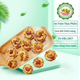 Bánh Hoa Mai Mix Gạo Lứt, Hạt Dinh Dưỡng Healthy Giảm Cân Túi 500g |Kim An Minh Food