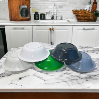 Tô Nhựa Phíp Loa Loe – Bát Phíp Đựng Thức Ăn Đủ Size Màu Xanh Đen Trắng Be – Tô 8 Bèo