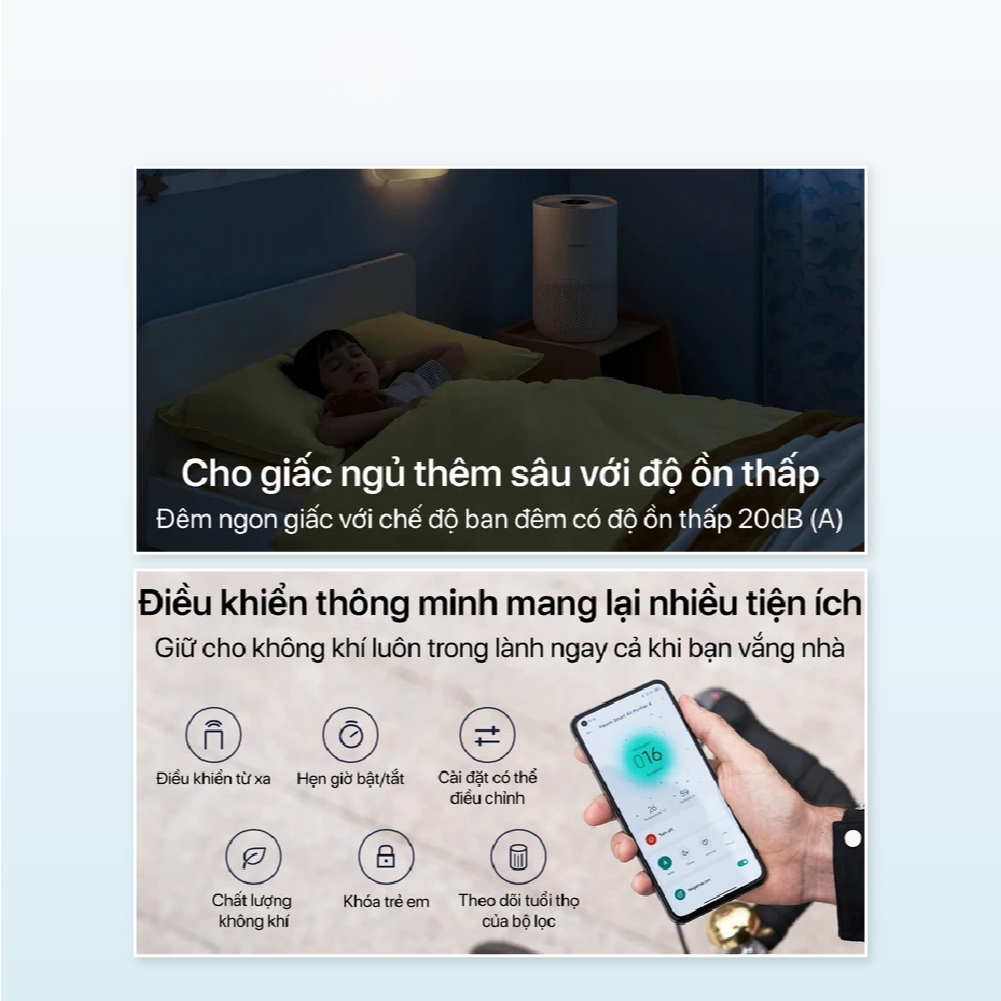 Ảnh Máy lọc không khí Xiaomi Smart Air Purifier 4 Compact BHR5860EU/ Lõi lọc không khí BHR5861GL 3