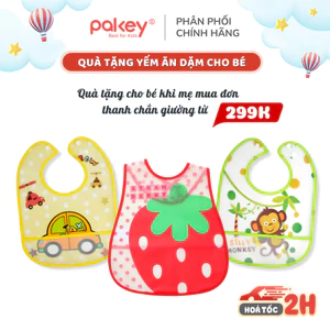 Yếm Ăn Dặm Xinh Xắn Cho Bé, Yếm Ăn Dặm Chất Liệu Mềm Nhẹ An Toàn Chống Thấm Nước Dễ Dàng Vệ Sinh