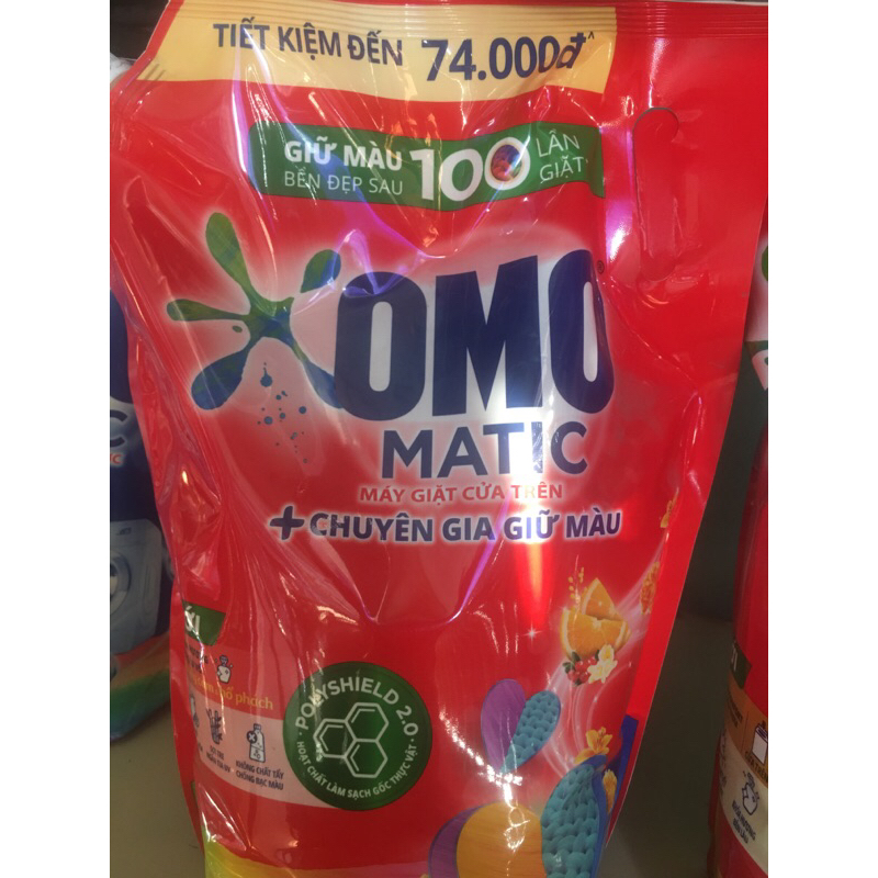 NƯỚC GIẶT OMO MATICH CỬA TRÊN CHUYÊN GIA GIỮ MÀU TÚI 3,6kg HƯƠNG CAM ...