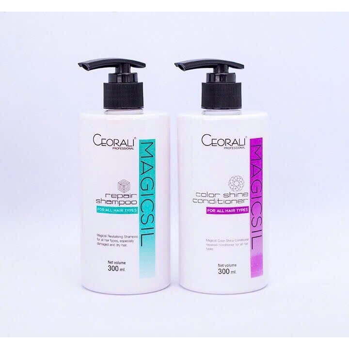 Dầu gội phục hồi tóc Ceorali giảm xơ rối, hư tổn dưỡng tóc suôn mượt 300ml