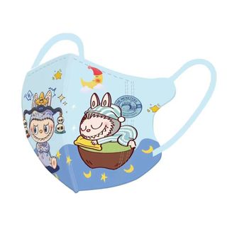 [Hàng Sẵn]Set 10c Khẩu Trang trẻ em,Khẩu trang thời trang Hình LABUBU mẫu mới nhất 2025cho bé 3-12T
