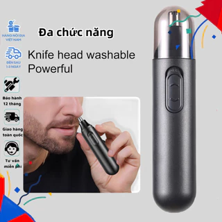 Máy Tỉa Lông Mũi Nam Loại C Có Thể Sạc Lại, Nhỏ Gọn，Bỏ Túi，Máy Lông Mũi Unisex An toàn