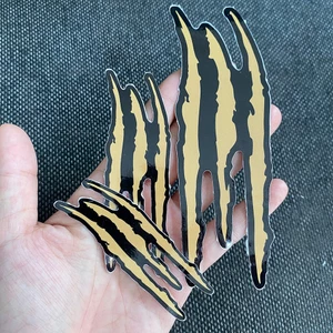 Vết cào xước MÀU ĐỒNG, hình dán trang trí xe máy, xe ôtô, nón, điện thoại... Decal chống nước