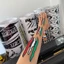 Vết cào xước 3 màu cờ Ý, hình dán trang trí xe máy, xe ôtô, nón, điện thoại... Decal chống nước