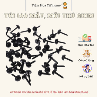 Phụ Kiện Mắt Mũi Ghim, Kính Cho Thú Bông Xù DIY Handmade YiYihome