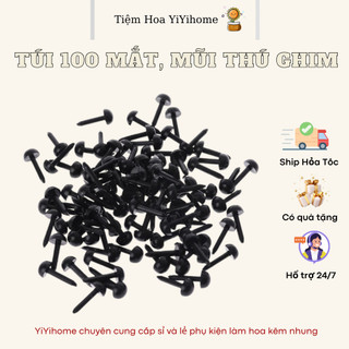 Phụ Kiện Mắt Mũi Ghim, Kính Cho Thú Bông Xù DIY Handmade YiYihome