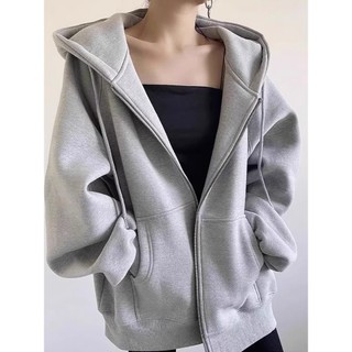 Áo Khoác Nỉ Ngoại TRƠN 3 Màu Phong Cách BASIC Mẫu Mới Cực HOT