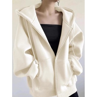 Áo Khoác Nỉ Ngoại TRƠN 3 Màu Phong Cách BASIC Mẫu Mới Cực HOT