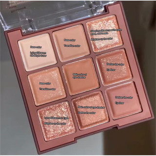Phấn mắt Bảng Chocolate bền lâu chống mồ hôi dễ nhòe phù hợp với chống nước,không dễ tháo trang điểm