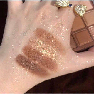 Phấn mắt Bảng Chocolate bền lâu chống mồ hôi dễ nhòe phù hợp với chống nước,không dễ tháo trang điểm