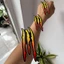 Vết cào xước MÀU VÀNG ĐỎ, hình dán trang trí xe máy, xe ôtô, nón, điện thoại... Decal chống nước