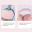 Bịt chụp tai giữ ấm len bông nhung họa tiết trái cây AAA iLita phụ kiện thời trang mùa đông dễ thương cho nữ