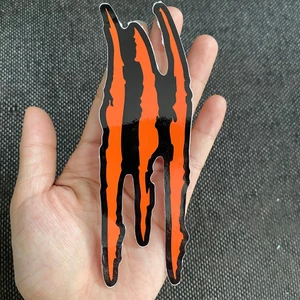 Vết cào xước MÀU CAM, hình dán trang trí xe máy, xe ôtô, nón, điện thoại... Decal chống nước
