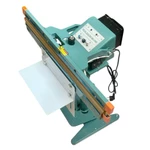 PSF-450x8mm, 2 hàm gia nhiệt Máy hàn miệng túi đạp chân Ruixiang có giá đỡ — ảnh 2
