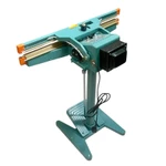 PSF-450x8mm, 2 hàm gia nhiệt Máy hàn miệng túi đạp chân Ruixiang có giá đỡ — ảnh 3